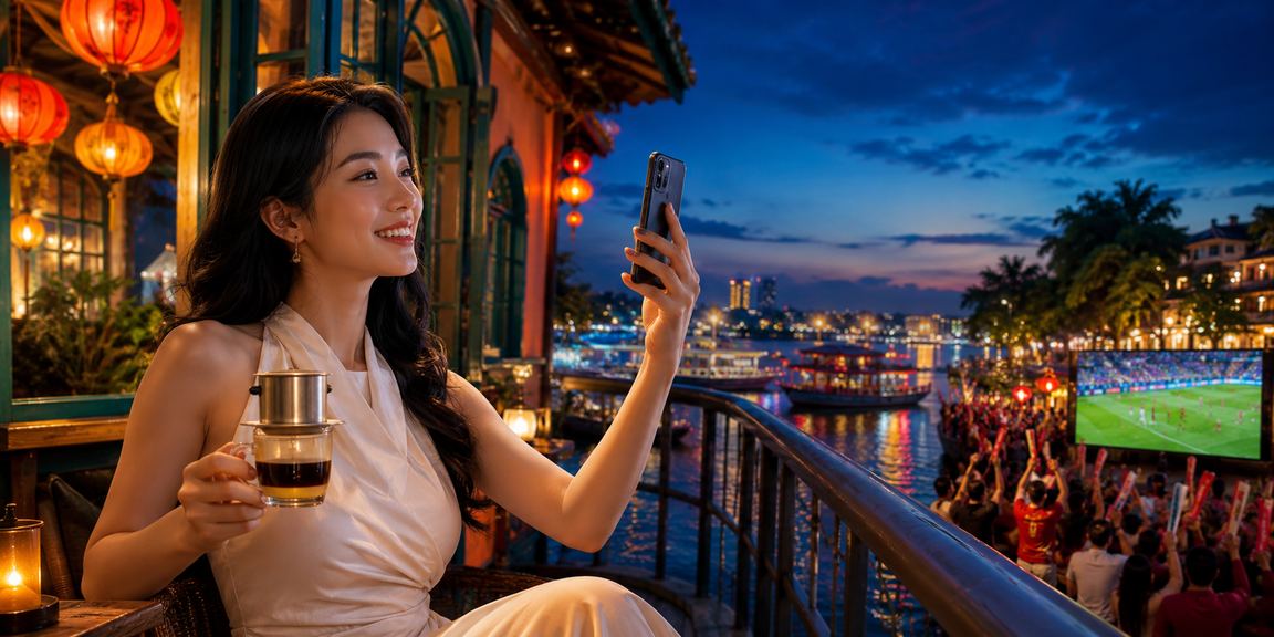Người dùng Hà Nội theo dõi esports và đặt cược trên điện thoại